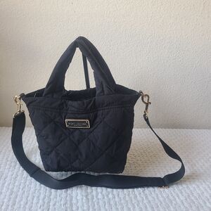 Marc Jacobs Quilted Black Mini Tote Bag